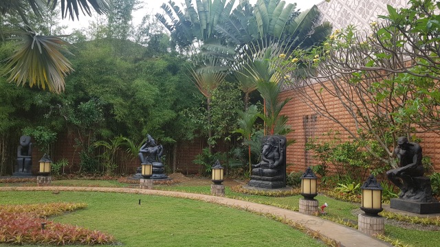 Halaman Belakang Kediaman BJ Habibie (Foto: Imesh)