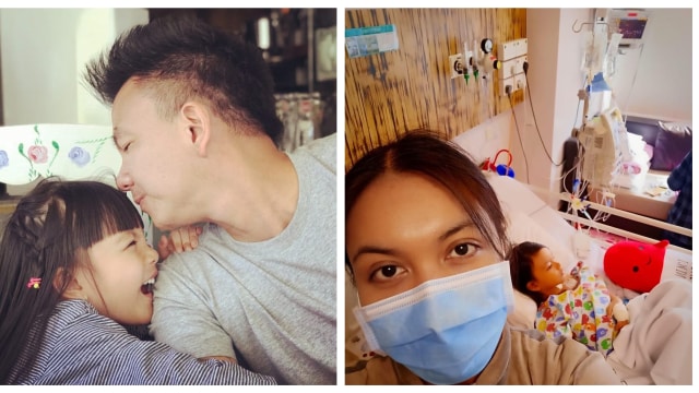 Anak Denada dan Jerry Aurum Sakit Kanker (Foto: IG @jerryaurum, IG @risna_ories)