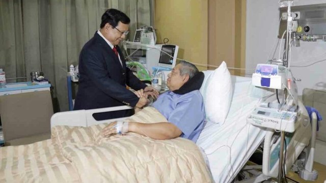 Pertemuan Prabowo dan SBY. (Foto: Divisi Komunikasi Demokrat)