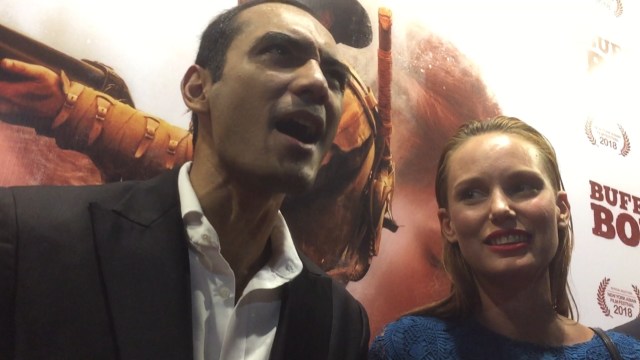 Ario Bayu dan Valentine Payen (Foto: Giovanni/kumparan)