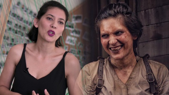 Hannah Al Rashid di 'Buffalo Boys'. (Foto: Garin Gustavian/kumparan dan Instagram/@hannahalrashid)