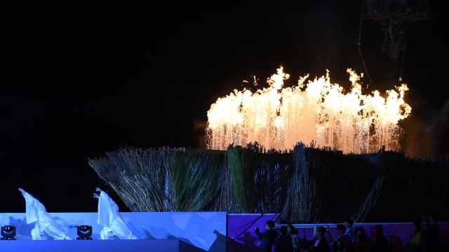 Api Asian Games 2014. (Foto: MARTIN BUREAU / AFP)