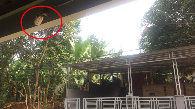 CCTV di depan rumah Mardani Ali Sera (Foto: Andreas Ricky Febrian/kumparan)