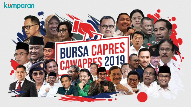 Bursa Capres Cawapres 2019 (Foto: Muhammad Faisal Nu'man/kumparan)