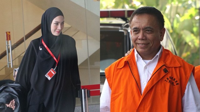 Gubernur Aceh Irwandi Yusuf dan Fenny Steffy Burase Foto: Fanny Kusumawardhani/kumparan