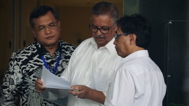 Sofyan Basir penuhi panggilan KPK (Foto: Jamal Ramadhan/kumparan)