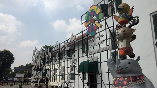 Demam Asian Games di Kota Tua (Foto:  Ferry Fadhlurrahman/kumparan)