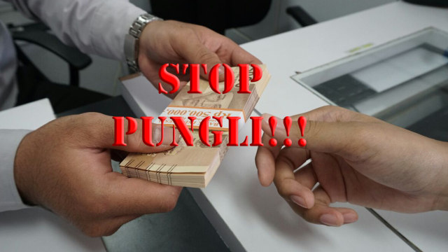 Ilustrasi Stop pungli. (Foto: Jamal Ramdhan/kumparan)