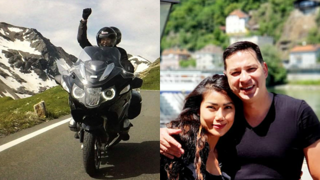 Ari Wibowo dan Istri touring keliling Eropa. (Foto: Instagram @ariwibowo_official.)