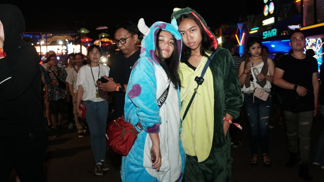 Ootd we the fest 2018 (Foto: Garin Gustavian/kumparan)