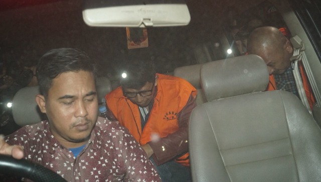 Kalapas Sukamiskin Wahid Husen tesmi ditahan KPK.