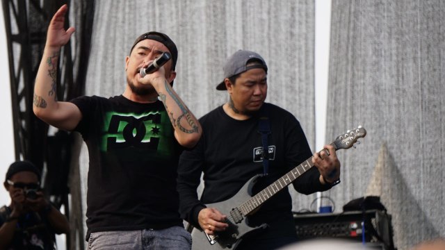 Penampilan Saint Loco di Hammersonic 2018. (Foto: Jamal Ramadhan/kumparan)