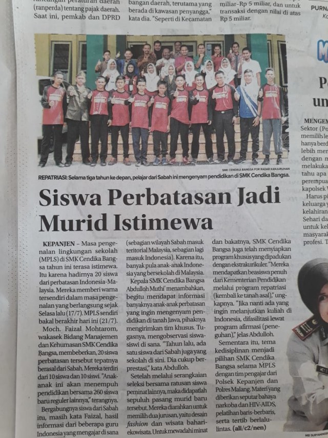 Sistem Zonasi dan Kelanjutan Pendidikan Anak TKI (2)