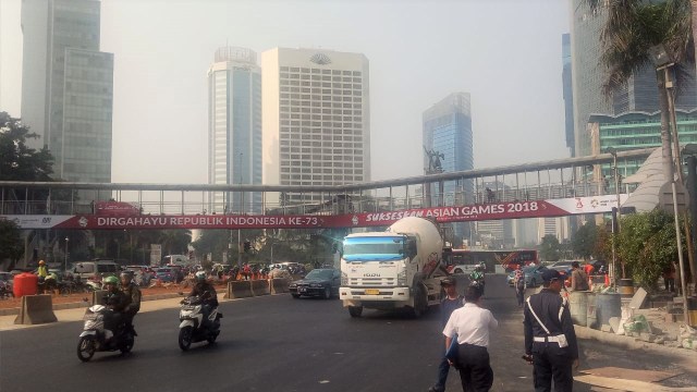 Suasana Bundaran HI (Foto: Ainul Qalbi/kumparan)