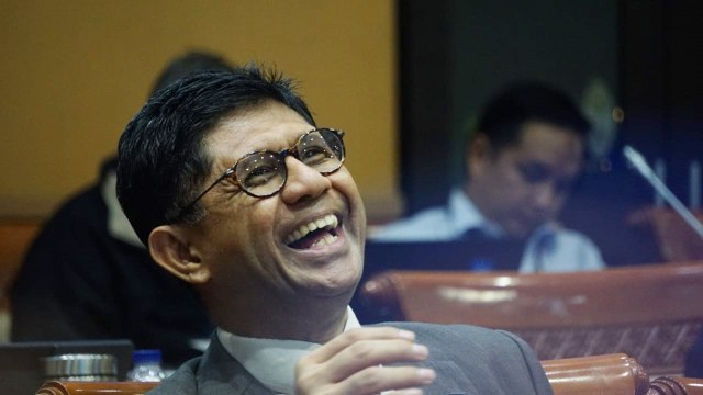 Pimpinan KPK, Laode M. Syarif, di Rapat Dengar Pendapat KPK dengan Komisi III DPR RI.  (Foto: Iqbal Firdaus/kumparan)