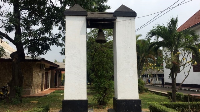 Lonceng peninggalan Portugis di Tugu, Cilincing, Jakarta Utara. (Foto: Andreas Ricky Febrian/kumparan)