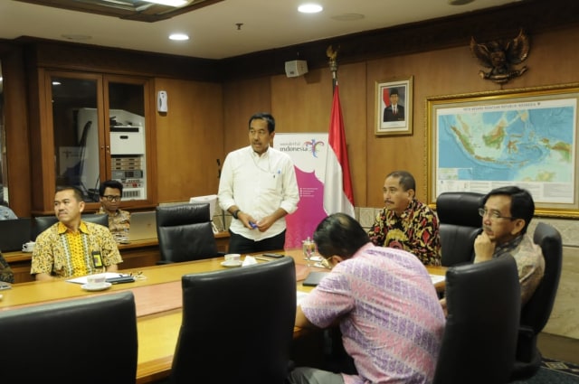 Pertemuan Kemenpar dan AP II mengenai LCCT (Foto: Kemenpar)
