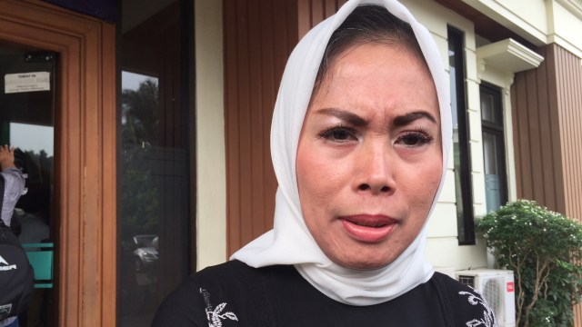 Istri Abdee 'Slank', Anita Desy Farida. (Foto: Giovanni/kumparan)