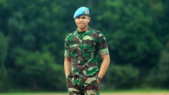Rio Maholtra, anggota Paspampres yang jadi Atlet Lari Gawang untuk Asian Games 2018. (Foto: Dok. Kemenpora RI)