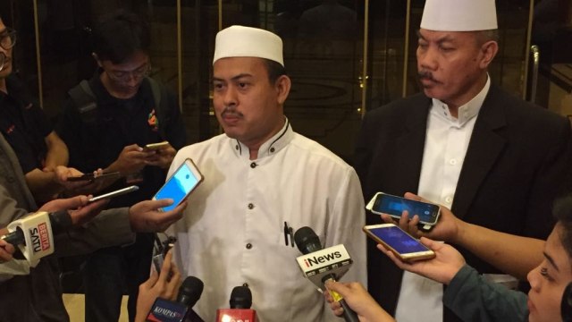 Ketua Persaudaraan Alumni 212 Slamet Maarif. Foto: Rafyq Panjaitan/kumparan