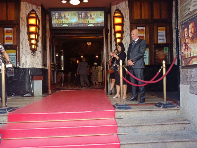Suasana Gala Premier 'Si Doel the Movie' di Belanda (Foto: Caroline Pramantie/kumparan.)