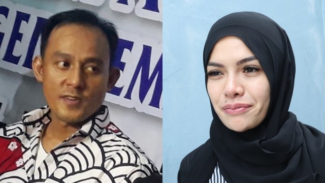 Nikita Mirzani dan Dipo Latief (Foto: Munady)