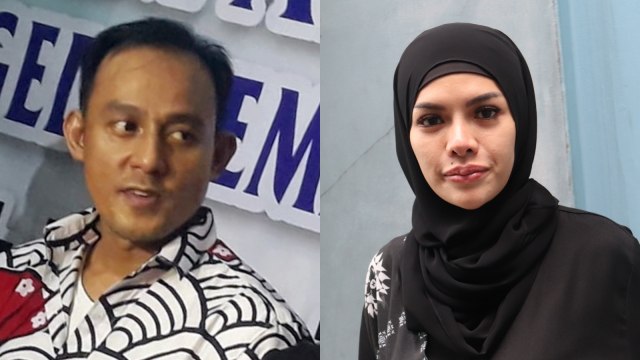 Nikita Mirzani dan Dipo Latief (Foto: Munady)