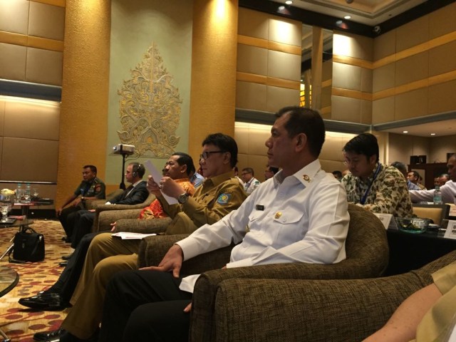 Acara simulasi serangan siber Wantannas di Grand Hyatt. (Foto: Paulina Herasmaranindar/kumparan)