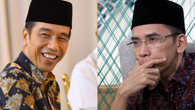 Jokowi - TGB (Foto: Biro Pers Setpres dan Abil Achmad Akbar/kumparan)
