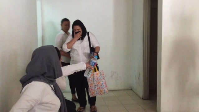 Dhawiya di Pengadilan Negeri Jakarta Timur (Foto: Maria Gabrielle Putrinda/kumparan)