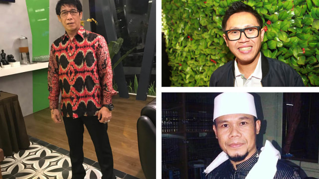 Grup Lawak "Patrio". (Foto: Instagram @partopatrio, Munady Widjaja, Instagram @ustadzakriepatrio)