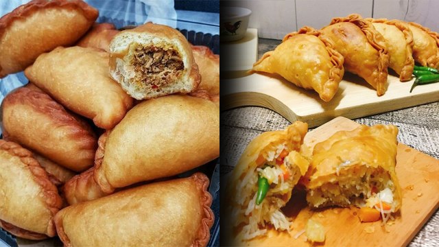 Cara menyantap pastel dan panada  (Foto: Instagram/@kedaimarikidi , Instagram/@dapurny_chin)