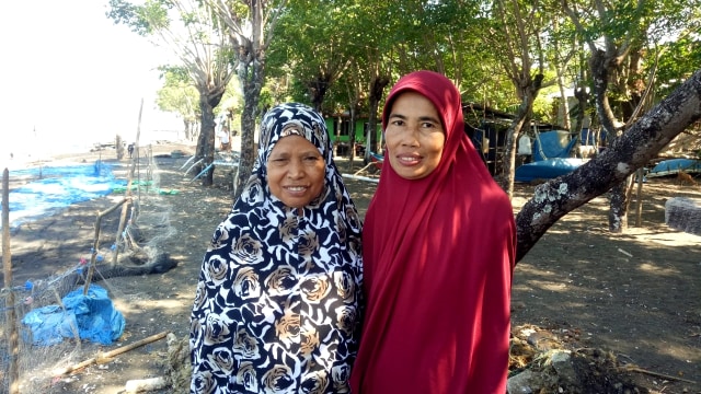 Perempuan-perempuan di Takalar, Sulawesi Selatan. (Foto: Marcia Audita/kumparan)