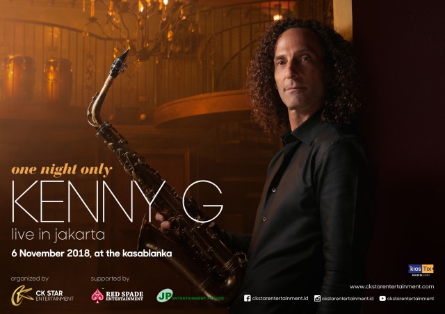 Kenny G Live in Jakarta, 6 November 2018 (Foto: CK Entertainment)