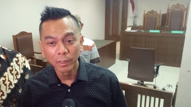 Mohamad Sanusi, mantan Anggota DPRD DKI Jakarta, menjalani sidang perdana Peninjauan Kembali (PK) di Pengadilan Negeri Jakarta Pusat. (Foto: Adhim Mugni Mubaroq/kumparan)