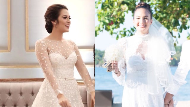 7 Desain Gaun Pengantin Selebriti yang Memikat