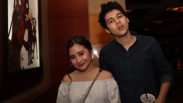 Prilly Latuconsina dan Maxime Bouttier (Foto: Munady Widjaja)