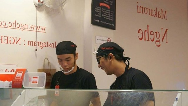 Suasana di Kedai Makaroni Ngehe. (Foto: Instagram @ngehe_id)