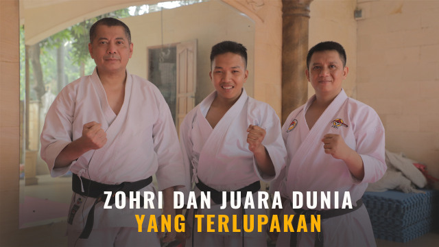 Fauzan Noor, Juara dunia karate tradisional (Foto: Retno Wulandhari/kumparan)