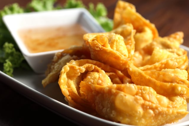 Pangsit goreng ala restoran (Foto: Thinkstock)