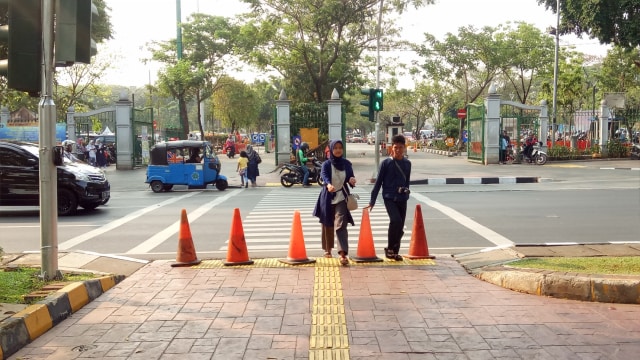 Pelican Crossing Depan IRTI  (Foto: Nadia Riso/kumparan)
