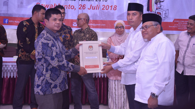 KPU Tetapkan Deri Asta sebagai Wali Kota Sawahlunto