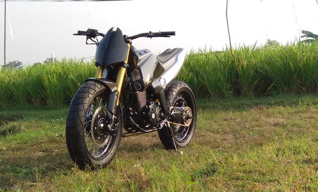 Modifikasi Honda CRF 150 L (Foto: dok. Istimewa)