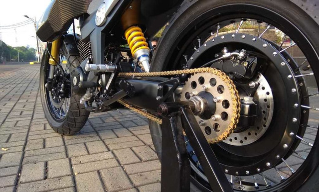 Modifikasi Honda CRF 150 L (Foto: dok. Istimewa)