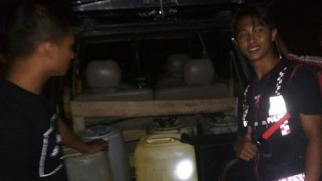 Polres Nias Selatan Sita 105 Liter Miras Jenis Tuak Suling