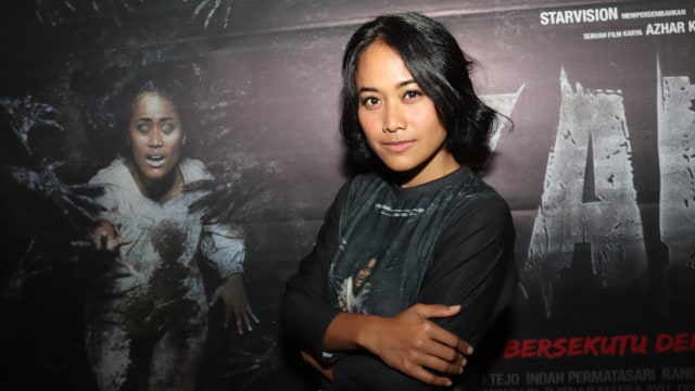 Putri Ayudya di Epicentrum XXI, Jakarta Selatan  (Foto: Munady Widjaja)