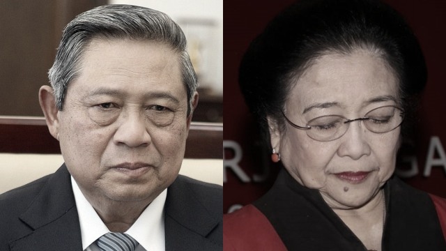 SBY dan Megawati. (Foto: Dok: Istimewa)
