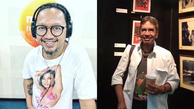 Arie Dagienkz dan Tino Saroengallo. (Foto: Instagram @dagienkz dan Facebook Tino Saroengallo)