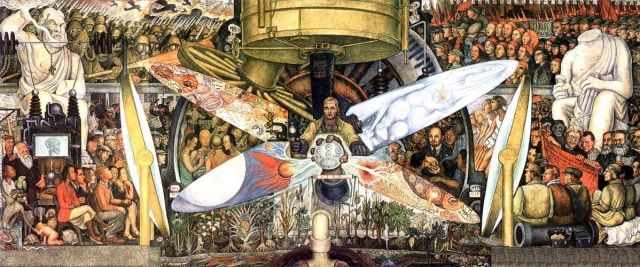 Mural Man at the Crosswords (Foto: Dok. diegorivera.org)