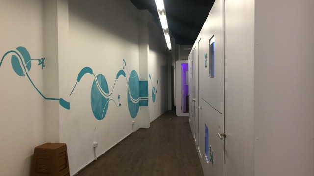 Hotel Kapsul Bobobox di Bandung. (Foto: Bella Cynthia/kumparan)